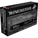 Winchester Super Supressed Rifle Ammunition .308 Win 180 gr OTR 1060 fps 20/ct WNSUP308