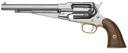 Pietta PF58SS448 1858 Remington Army 44 Cal 8" 6rd Stainless Steel Frame, Cylinder & Octagon Barrel, Walnut Grip, Brass Trigger Guard 155394