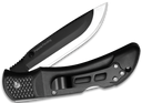 Outdoor Edge OX10C Onyx  3.50" Folding Plain 420J2 Stainless Steel Blade/Black Trimond Textured Polymer Handle 141388