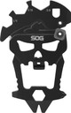 SOG MACV TOOL HARDCASED BLACK</br>KEYCHAIN TOOL W/12 COMPONENTS SM1001CP