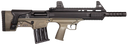 ATI ATIG20BDT Bulldog  20 Gauge Semi-Auto 3" 5+1 18.50" Black Steel Barrel, Matte Black Aluminum Receiver, Picatinny Mount, Tan Fixed Bullpup Stock 161766