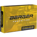 Berger OTM Tactical Rifle Ammunition .338 Norma Mag 300gr OTM 2725 fps 20/ct BB85010