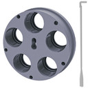 5 HOLE ULTIMATE TOOL CARRIER FOR ULTIMATE TURRET PRESS 430113040