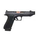 Shadow Systems DR92OP Elite Optic Cut Handgun 9mm Luger 10rd Magazines(2) 4" Bronze Barrel Compensated Black CA Compliant EVSS2239CA