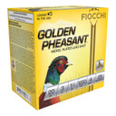 GOLDEN PHEASANT 20GA 3'' 1-1/4 OZ #4 NICKEL PLATED SHOT 25/BX 105201107