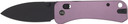 WE KNIFE BANTER 2 2.87" PURPLEALUMINUM/BLK STNWASH CROSSBAR WE230752