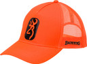 BROWNING CAP CENTERFIRE BLAZEORANGE W/BUCKMARK PATCH ADJ 308055011