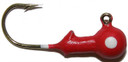 BB 1/32 BALL JIG HEAD 10BG RED BBJ132-05