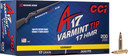 CCI A17 VARMINT TIP 17HMR 17GR2650FPS 200RD 10BX/CS A949CC