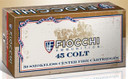 FIOCCHI 45 COLT 250GR LRNFP 50BX 45LCCA