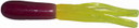 BB 1.5" CRAPPIE TUBE 10BG RED/CHT 15CRTU-02