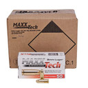 MAXXTech Handgun Ammunition 9mm Luger 124gr FMJ 1126 fps 1000/ct (20-50/ct Boxes) TLPTGB912BC1000