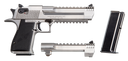 Magnum Research DE50429SRMB Desert Eagle Mark XIX Conversion Combo 50 AE/429 DE 6" 7+1 Overall Stainless Steel Black Rubber Grip 113394