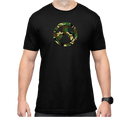 Magpul MAG1225-001-2XL Woodland Camo  Black Cotton/Polyester Short Sleeve 2XL 184510
