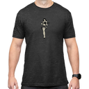 Magpul MAG1117-010-S Hula Girl CVC  Charcoal Gray Cotton/Polyester Short Sleeve Small 184494