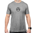 Magpul MAG1115-041-L Go Bang Parts  Stone Gray Heather Cotton/Polyester Short Sleeve Large 184484