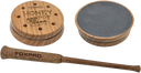 Foxpro HPSLATE Honey Pot  Friction Call Attracts Turkeys, Natural Honey Locust Wood/Slate 126590