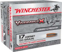 WINCHESTER 17 HORNET VARMINT X 20GR 20 RD/BX 10 BX/CS WINCX17P