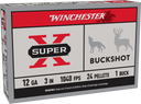 12GA 3" #1 BUCK 5 RD BOX WINCXB1231