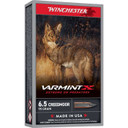 WINCHESTER 6.5 CREEDMOOR VARMINTX XP 95 GR 20 RD/BX 10 BX/CS WINCX65PXP