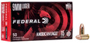 FEDERAL 9MM LUGER 115GR FMJ 50 RD/BX 20 BX/CS FEDEAE9DP FEDERAL 9MM LUGER 115GR FMJ 50 RD/BX 20 BX/CS FEDEAE9DP