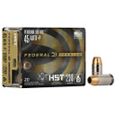 FEDERAL 45 AUTO +P 230GR HST 20 RD/BX 10 BX/CS FEDEP45HST1S