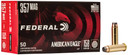 FEDERAL 357 MAG 158GR JSP 50 RD/BX 20 BX/CS FEDEAE357A FEDERAL 357 MAG 158GR JSP 50 RD/BX 20 BX/CS FEDEAE357A