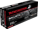 WINCHESTER BALLISTIC SILVERTIP 243 WSSM 95GR 20RD BX 200RD CASE WINCSBST243SSA