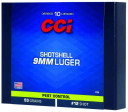 CCI 9MM LUGER SHOTSHELL 10 RD/BX 20 BX/CS CCI3790 CCI 9MM LUGER SHOTSHELL 10 RD/BX 20 BX/CS CCI3790