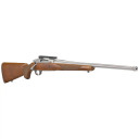 RUGER HAWKEYE HUNTER 6.5PRC BOLT RFL 22" STS THRDED BBL, AMERICAN WALNUT STOCK 3RD RUGE57105