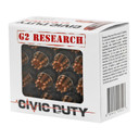 G2R CIVIC DUTY 10MM 20RD BOX 25 BOXES PER CASE G2G00622