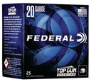 FEDERAL TOP GUN 20GA 2 3/4" 7/8OZ 1,250 FPS 8 25 RD/BX 10 BX/CS FEDETGS2248