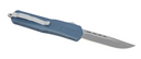 GREAT LAKES MEDIUM BLUE KNIFE, SMOOTH BLADE, 8" AUTO GLF-KMD-SMT-BLU