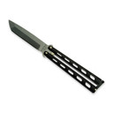 BEAR & SONS 5" ARMOUR PIERCING BLK BUTTERFLY BEAR114AB