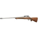 RUGER HAWKEYE HUNTER 300WM BOLT RFL, 24" STS THRDED BBL, AMERICAN WALNUT 3RD RUGE57109