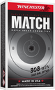 WINCHESTER 308 WIN MATCH HPBT 168 GR 20 RD/BX 10 BX/CS WINCS308M