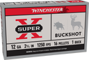 12GA 2.75" #1 BUCK 5RDS WINCXB121