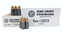 RED ARMY 9MM LUGER 115GR STL 50RD REDAAM3091