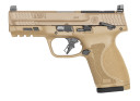 SMITH & WESSON M&P 9 M2.0 COMPACT O.R. FDE 4" 10RD COMPLIANT SMIT14100