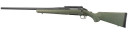 dRUGER AMERICAN PREDATOR LH 243WIN 22" MT BLK THREDED BBL, MOSS GRN STOCK , 4RD DETACH RUGE26916