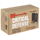 HORNADY CRITICAL DEFENSE 12GA 00BK 23/4 8PEL 10RD BX 100RD CASE HORN86240