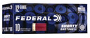 FEDERAL 12GA 1 3/4"  RIFLED SLUG SHORTY SHOTSHELL  10 RD/BX 10 BX/CS FEDESH129RS
