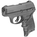 dRUGER EC9S 9MM PSTL BLK HOGUE BEAVERTAIL HANDALL 1-7RD MAG RUGE13211