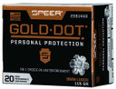 SPEER 9MM LUGER 115 GR GDHP AMMO 20 RD/BX 10 BX/CS SPEE23614GD