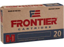 HORNADY FRONTIER 5.56 55GR FMJ 20RD BX 500RD CASE HORNFR200