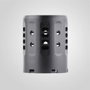 DEAD AIR  P-SERIES PYRO 2.0 45CAL SHROUD FOR P-SERIES ADAPTERS, BOOSTERS & DIRECT THREAD DEADDA466S DEAD AIR  P-SERIES PYRO 2.0 45CAL SHROUD FOR P-SERIES ADAPTERS, BOOSTERS & DIRECT THREAD DEADDA466S