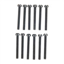 3-56X7/8'' SLOTTED FILLISTER HEAD SCREWS 12 PACK 080050356