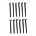4-40X1'' SLOTTED FILLISTER HEAD SCREWS 12 PACK 080050440