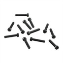 10-32X1'' SLOTTED FILLISTER HEAD SCREWS 12 PACK 080050032