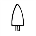 #6 (B-52) GRINDING STONE REFILL 6 PACK 080697006